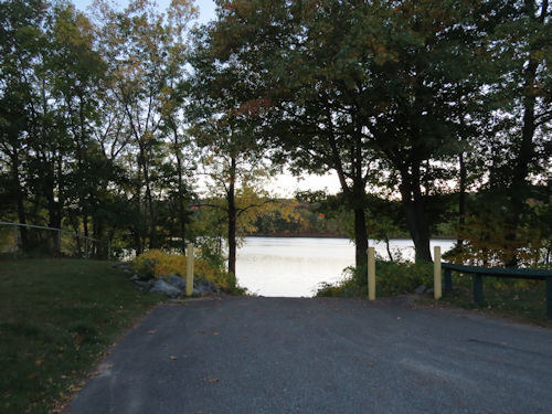 boat launch on Androscoggin River in Lewiston