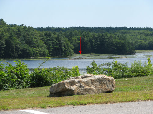 island where eagle was perched