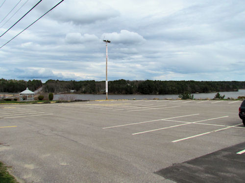 view of osprey nest