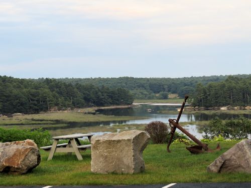 view from the Taste of Maine Restaurant