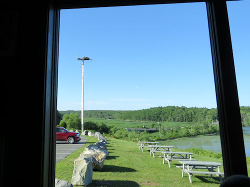 view from the Taste of Maine Restaurant