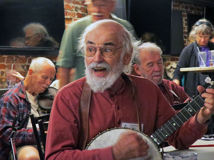 Charlie and Emery share West Indies Blues, Portsmouth Maritime Folk Festival