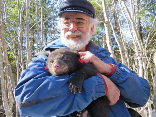 Charlie with cub