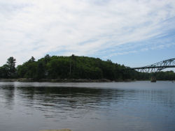 osprey nest from a distance