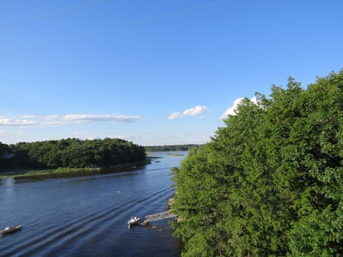 Sasanoa River from the bridge